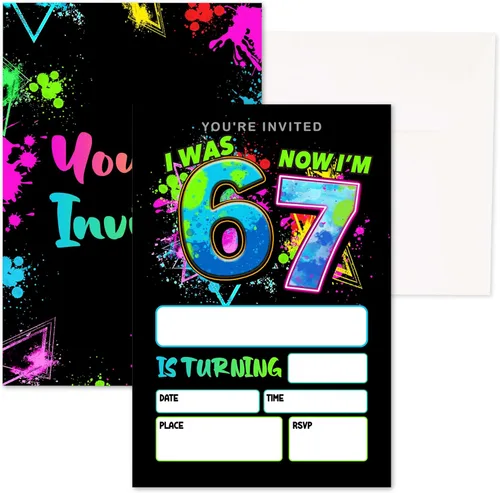 Vista 26 de Invitaciones para fiesta de primer cumpleaños, invitaciones de cumpleaños con purpurina de globo, invitaciones de cumpleaños de doble cara