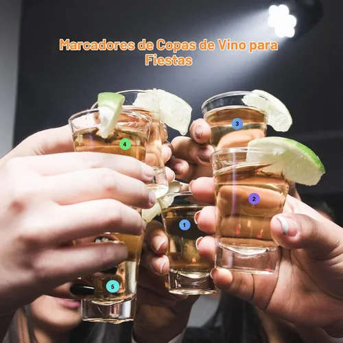 Vista 4 de 2 juegos de pegatinas numéricas (número 1-300), pegatinas holográficas autoadhesivas para organizar botellas de esmalte de uñas/palitos de muestra