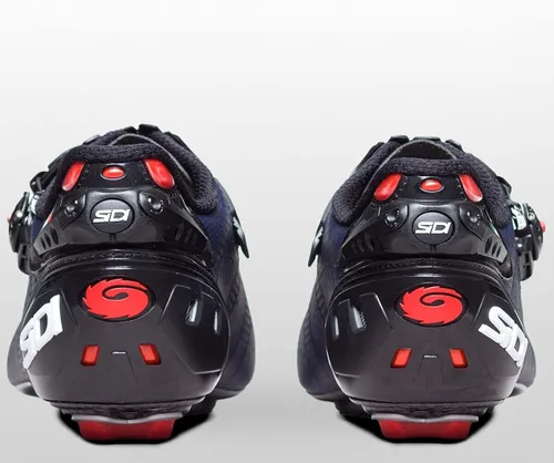 Vista 4 de SIDI Shoes Wire 2 Matt Carbon, Scape Ciclismo Hombre, Azul Mate Negro, 44.5