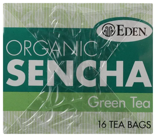 Vista 5 de Eden Alimentos Té Sencha Verde Orgánico, 16 ct