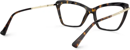 Vista 63 de Zeelool Gafas de bloqueo de luz azul ojo de gato de cristal para mujer Juliet VFP0270