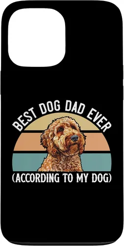 Vista 23 de Best Dog Dad Ever According to My Goldendoodle Funny Doodle Case for iPhone 17