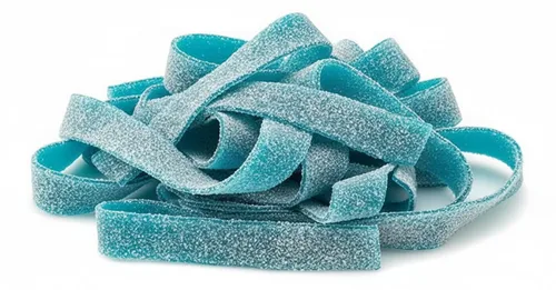 Vista 4 de SweetGlob Cinturones de goma agria caramelo (1 libra, frambuesa azul agria)