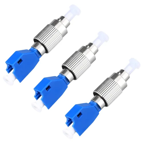 Vista 13 de Conector de fibra óptica, FC macho a LC hembra híbrido adaptador convertidor de fibra óptica compatible con medidor de potencia óptica localizador