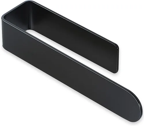 Vista 8 de Taozun Toallero – Estante de toalla autoadhesivo de bambú, toallero decorativo de madera natural para baño, barra de toalla montada en la pared de 8