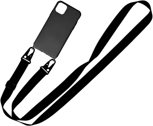 Vista 5 de Compatible con iPhone 6/7/8/SE2/SE3, funda de bandolera para teléfono con cordón, bonita funda de silicona suave con correa ajustable