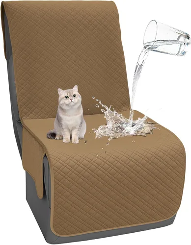 Vista 36 de Fundas de terciopelo 10% impermeables para sofá modular reclinable en forma de L, 1 pieza, fundas acolchadas para sofá reclinable esquinero, juego