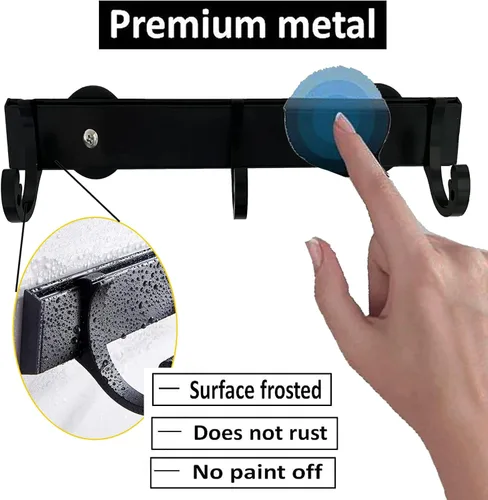 Vista 3 de Pmsanzay Soporte magnético fuerte para tazas de café, ganchos para tazas de café, organizador de almacenamiento para tazas de café, tazas de té