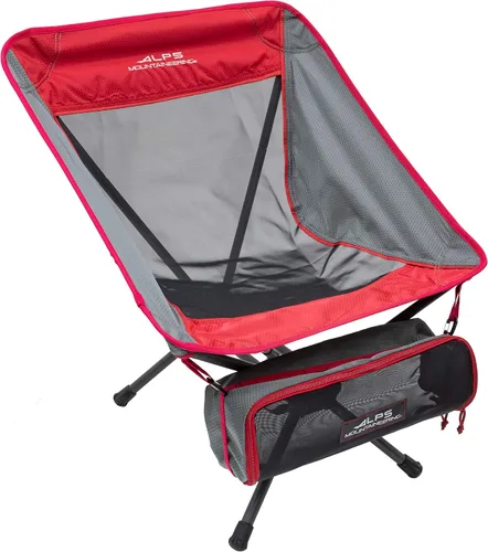 Vista 8 de ALPS Mountaineering Simmer - Silla de camping (talla única), color salsa/carbón