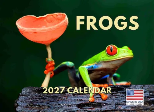 Vista 64 de Calendario mensual de pared de alpaca 2025 Fabricado en Estados Unidos