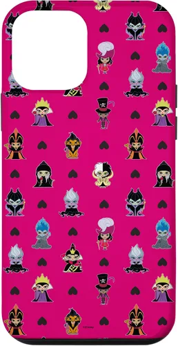 Vista 16 de iPhone 16 Disney Villains Anti-Love Cute Black Heart Valentine’s Day Case