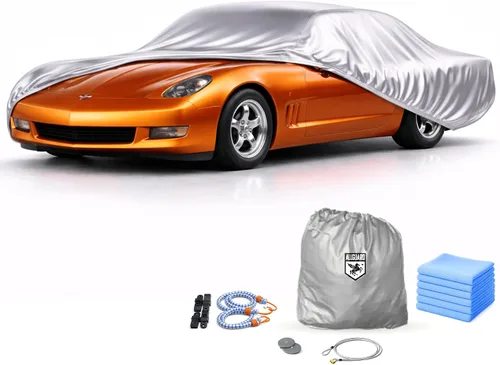 Vista 9 de Chevrolet Corvette - Funda de coche para C1 (1953-1957), resistente a los arañazos, cubierta de automóvil para interiores, material ultra suave