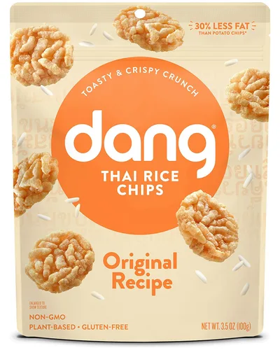 Vista 6 de Dang Single - Porciones individuales de galletas de arroz, receta original, 24