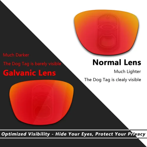 Vista 4 de Galvanic Lentes de repuesto para gafas de sol Arnette La Pistola AN4179 2.598 in - Múltiples opciones