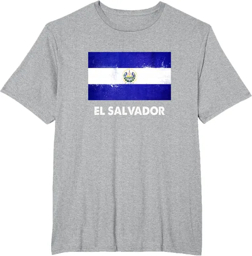 Vista 39 de Camiseta de la bandera de El Salvador Camiseta salvadoreña