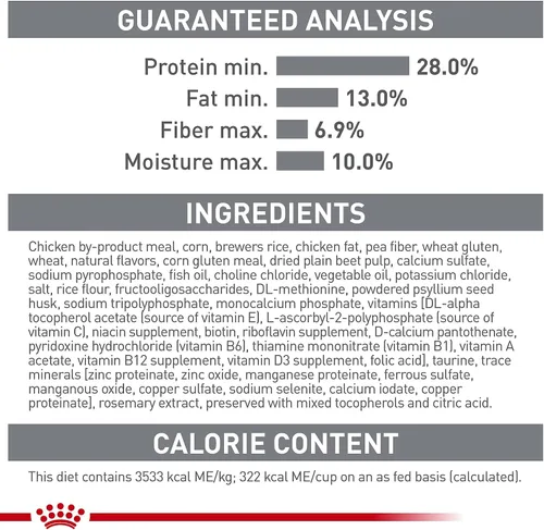 Vista 6 de Royal Canin Feline Care Nutrition Dental Care Alimento seco para gatos adultos, bolsa de 3 libras