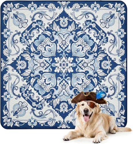 Vista 9 de FXW Almohadillas lavables para orina para perros, almohadillas para cachorros con súper absorbentes, diseñadas específicamente para jaulas de 24