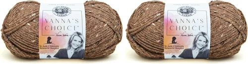 Vista 94 de Lion Brand Yarn (1 madeja) Hilo Vanna's Choice, mármol gris Everyday Basic Worsted Weight acrílico tejido y fibra de ganchillo para mantas