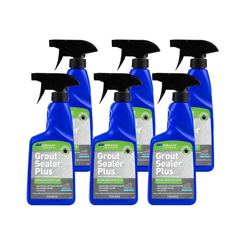 Vista 10 de Miracle Sealants Sellador de lechada Plus Invisible Penetrating Sealer Spray, 16 oz