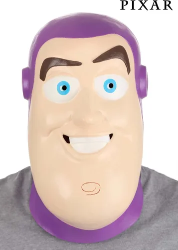Vista 2 de Disney Buzz Lightyear Máscara de látex de juguete para adultos