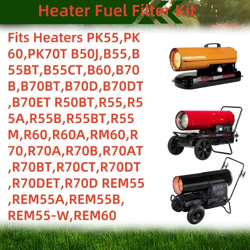 Vista 5 de Kit de Reemplazo de Filtro de Combustible M50876-05 Compatible con Reddy, Master, Remington, Desa Calentador de Querosén (Set de 2)