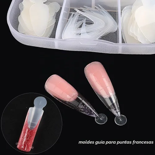 Vista 4 de Fcozpjk Pegatinas dobles de forma francesa, almohadillas de molde