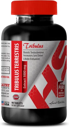 Vista 2 de TRIBULUS TERRESTRIS Suplemento – Tribulus a base de hierbas, polvo de tribulus, hierba de bienestar, fórmula sin gluten, extracto sin OMG, apoyo