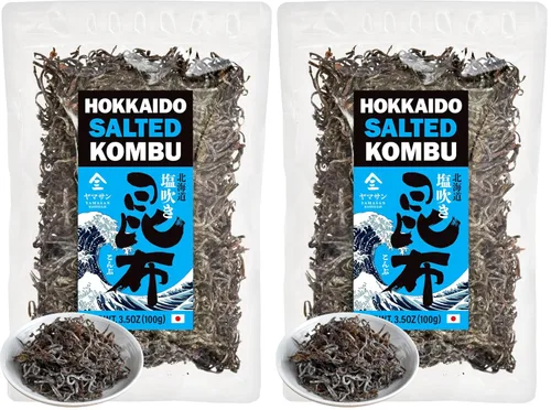 Vista 8 de YAMASAN KYOTO UJI Condimento de algas marinas Kombu saladas japonesas 3.5oz