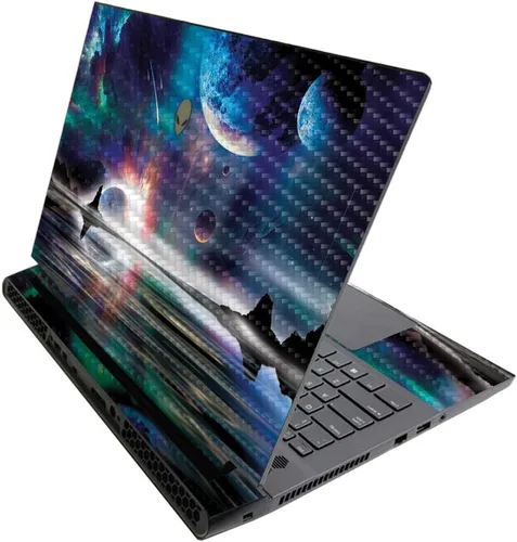 Vista 342 de MightySkins - Skin brillante con purpurina para Alienware M17 R3 (2020) y M17 R4 (2021) - Diversión de los años 90 Acabado duradero con purpurina