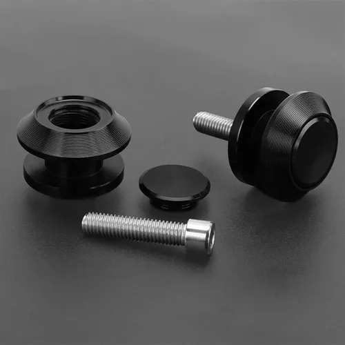 Vista 2 de TCHAU Basculante para Yamaha FZ 6S FZ 6 S 1998 1999 2000 2001 2002-2010 Carretes de basculante de motocicleta Carretes de soporte trasero Tornillos