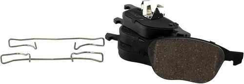 Vista 4 de TRQ Kit de pastillas de freno delantero y rotor, kit químico de freno, pastillas de freno de cerámica compatible con Ford C-Max 2012-2018 Focus