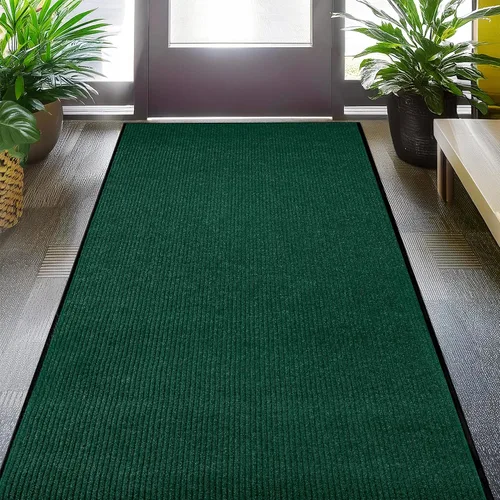 Vista 47 de LuxUrux Tapete de goma duradero para puerta, resistente, interior/exterior, fácil de limpiar, impermeable, patio, garaje, tapete comercial