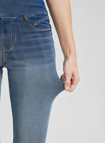 Vista 7 de KYAL - Jegging de cintura alta para mujer, elásticos, con control de abdomen, ajustados, con bolsillos, a la moda, casual