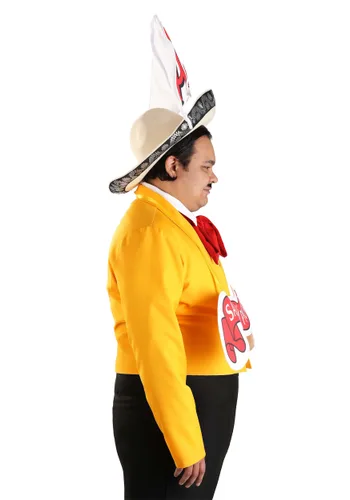 Vista 4 de Disfraz para Hombre Tapatio Talla Plus Multicolor