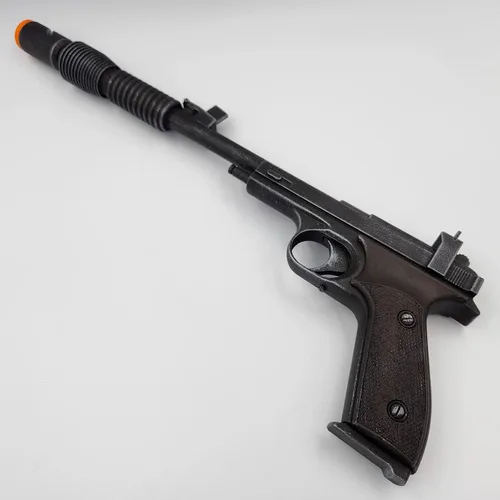 Vista 2 de Princess Leia Blaster - Prop Cosplay hecho a mano