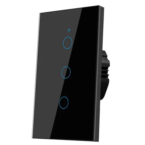 Vista 11 de Interruptor de luz táctil de pared inteligente WiFi de 2.4 GHz