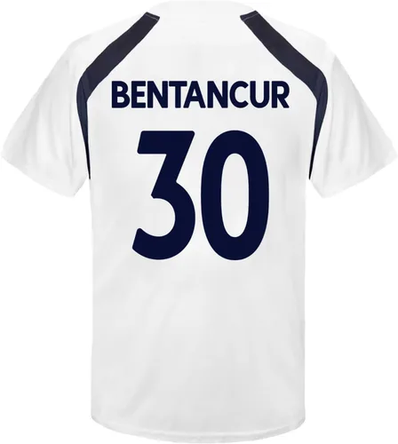 Vista 9 de Tottenham Hotspur Camiseta de entrenamiento de poliéster para niños de regalo oficial de fútbol del FC