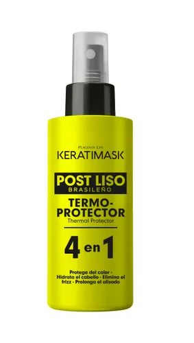 Vista 5 de PLACENTA LIFE KERATIMASK - Kit de poste alisador brasileño (champú (8.5 fl oz) + acondicionador (8.5 fl oz) + protector de calor. Haz que tu alisado