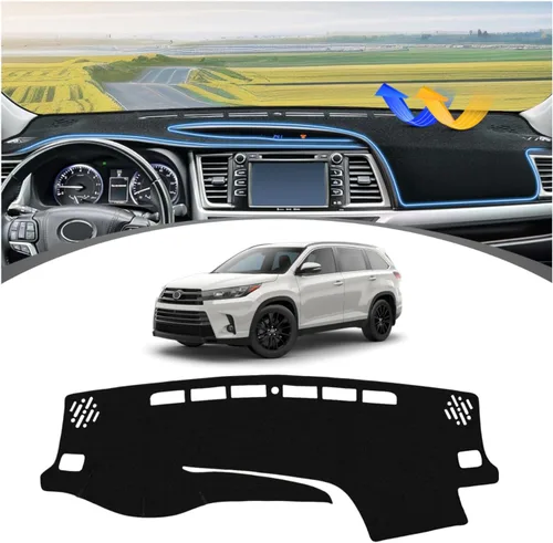 Vista 15 de FIILINES Cubierta para tablero Compatible con Mazda 3 2010-2013 Accesorios Tapete para tablero para Mazda 3 Accesorios Tapete para salpicadero