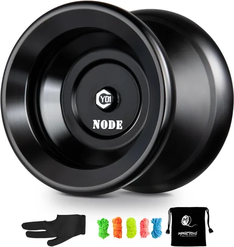 Vista 11 de MAGICYOYO N11 Yo-yo profesional no sensible para avanzados, yo-yo de trucos de metal de modo dual con rodamiento de yo-yo sensible para niños
