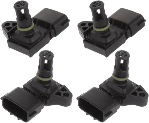 Vista 8 de SCITOO Sensor de presión absoluta del colector 1110010-PA01, 4 piezas, apto para 2007-2010 para Dodge para Ram 2500 2007-2010 para Dodge para Ram