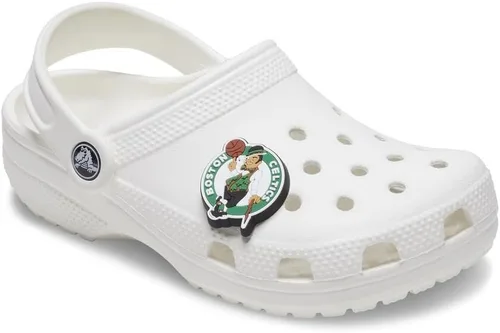 Vista 2 de Crocs Dijes Jibbitz unisex para adultos, dijes para zapatos del equipo de baloncesto de la NBA, dijes deportivos para niños y niñas