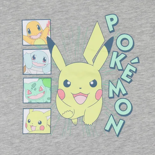 Vista 2 de Pokemon - Camiseta de juego de cartas para niña, diseño de Pikachu pastel