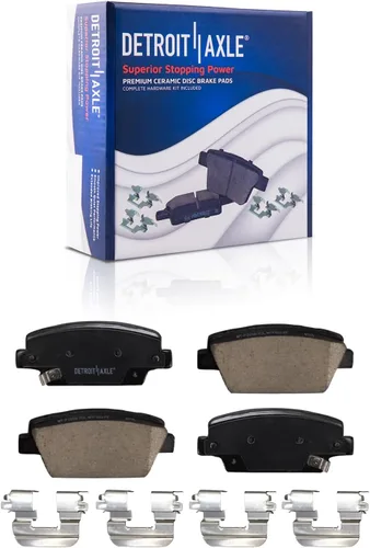 Vista 26 de Detroit Axle - Kit de freno delantero para Chevrolet Impala Monte Carlo Buick LeSabre Riviera Park Avenue Cadillac DeVille Olds Intrigue, Pinza