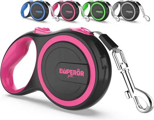 Vista 10 de Emperor Pets BL16S - Correa retráctil de 16 pies para perros pequeños, hasta 44 libras, correa resistente retráctil de 16 pies, correas para perros