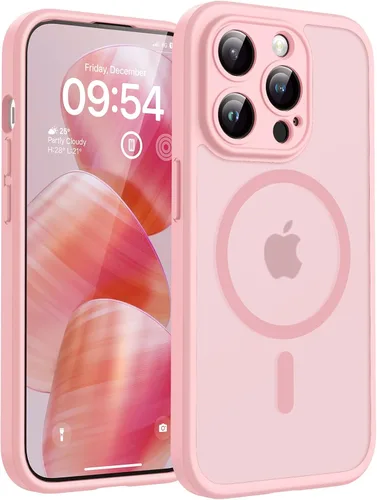 Vista 23 de TOCOL Funda para iPhone 11, compatible con Magsafe, protección completa de cámara, imanes integrados, protección contra caídas, funda translúcida