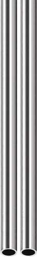 Vista 16 de DTGN Tubo de acero inoxidable 304 de 0.118 in x 0.008 in x 9.843 in (ODxWall TxL) - Paquete de 2 - Bueno para equipos de maquinaria - Tubería