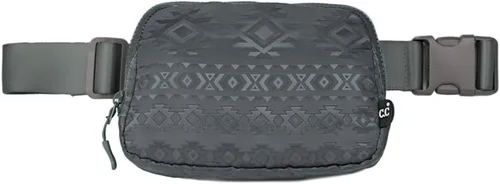 Vista 44 de C.C Bolsa de cintura para mujeres – Riñonera acolchada cruzada para el cuerpo con correa ajustable, idea de regalo de moda, Ajuste regular