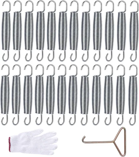 Vista 5 de 5.5inch/6.5inch/7inchTrampoline Springs Heavy Duty Stainless Steel Replacement Trampoline Replacement Parts, Weather-Resistant, Includes Tool and