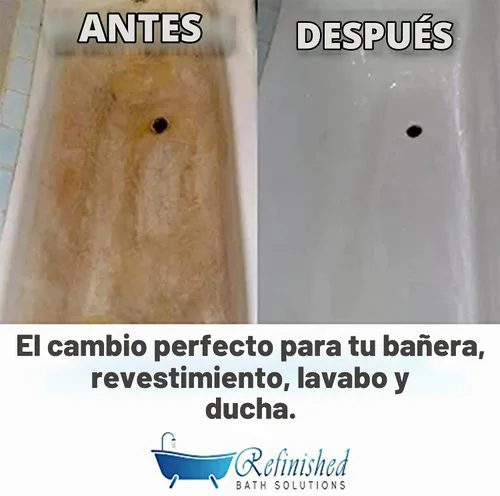 Vista 8 de Kit de renovación (kit para fregadero/ducha, color blanco)